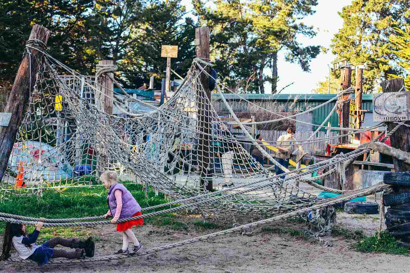 kids at a playground