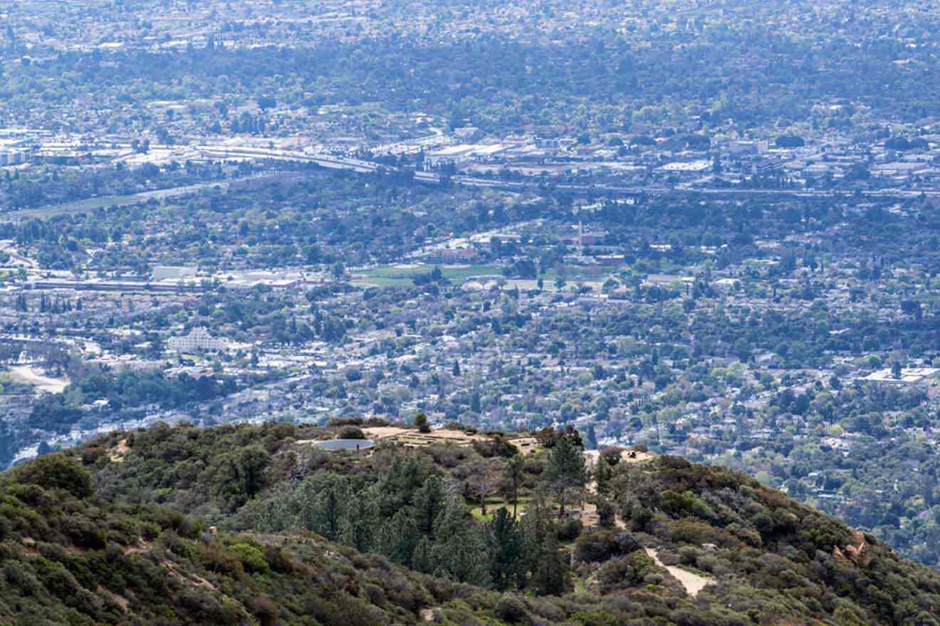 view from the mountain