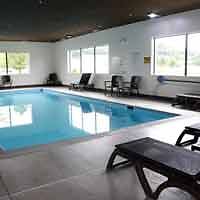 indoor swimming pool area