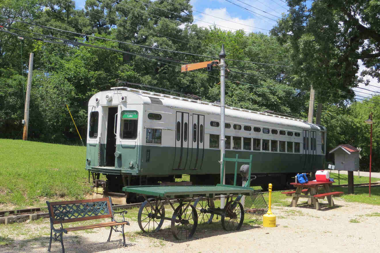 a vintage train