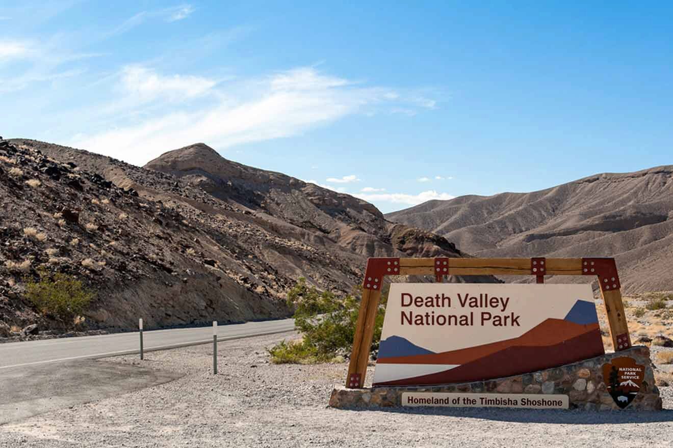 Death valley national park in california.