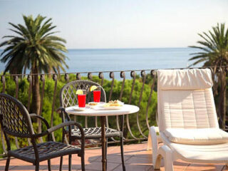 A sea view or a terrace at the hotel.