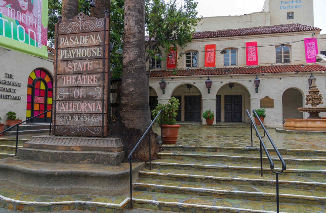 entrance of a theatre