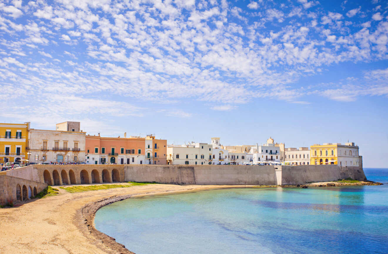 view of a city on the beach