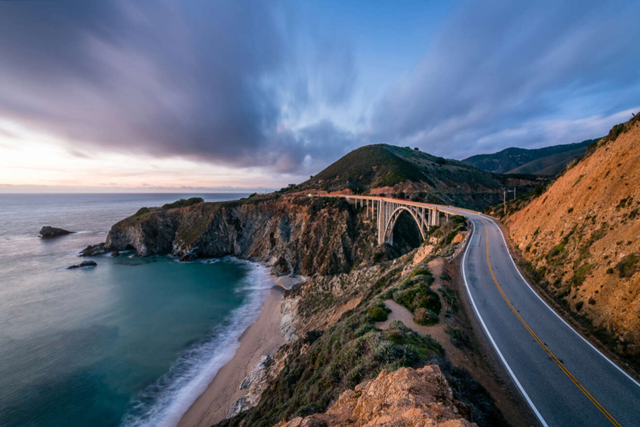 Big sur, california road