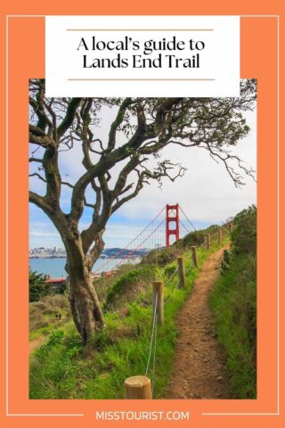 trail leading to the golden gate bridge