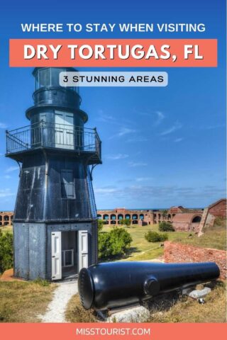 Where to stay when visiting Dry Tortugas PIN 1