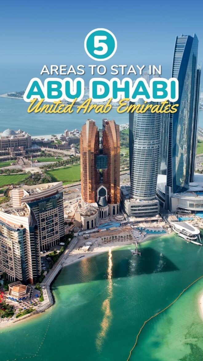 5 Areas to Stay in Abu Dhabi - Miss Tourist