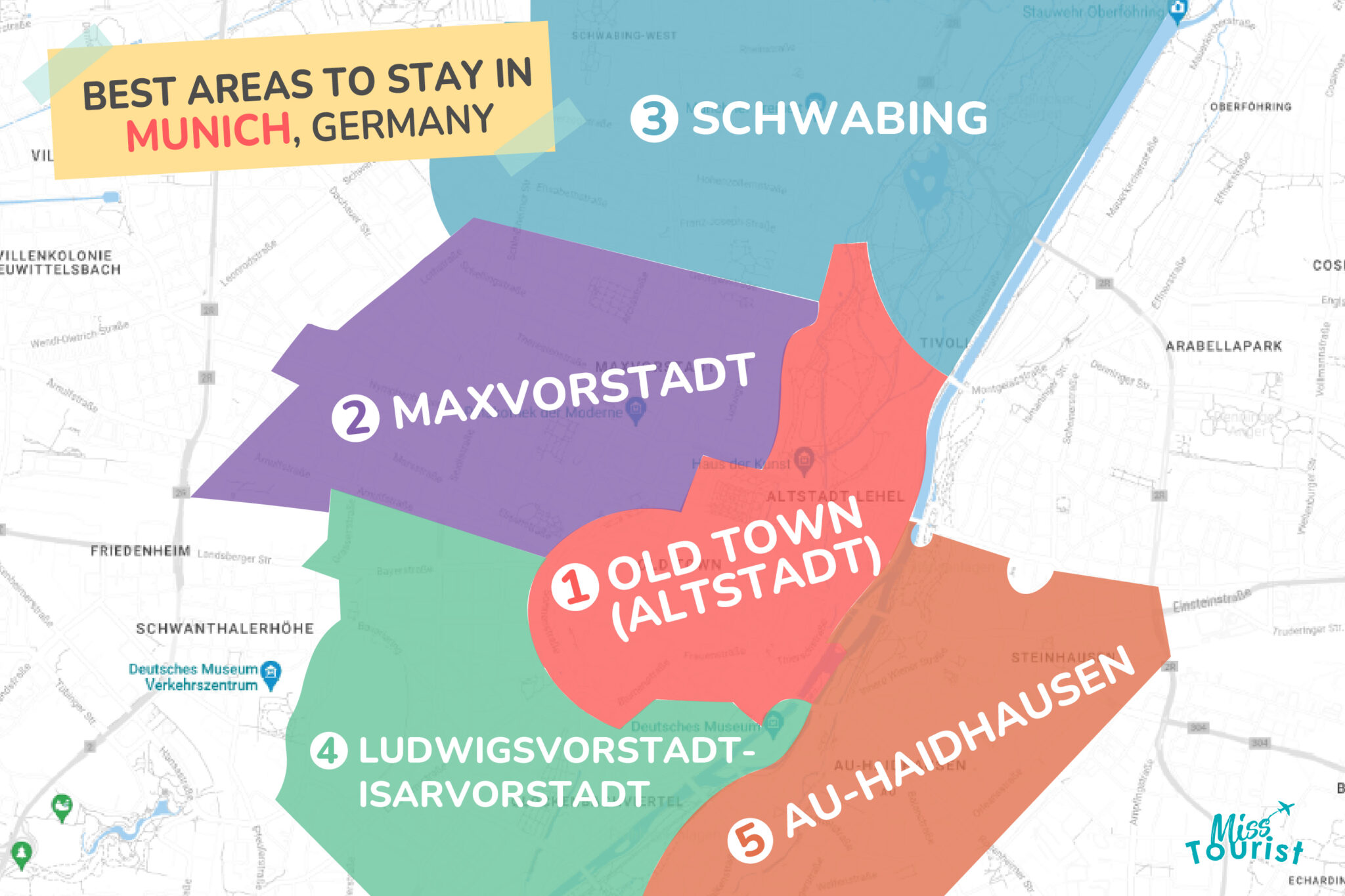 Where To Stay In Munich MAP 2048x1365 