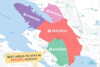 Where To Stay In Bergen In 2024 → TOP 4 Areas & Hotels + Map