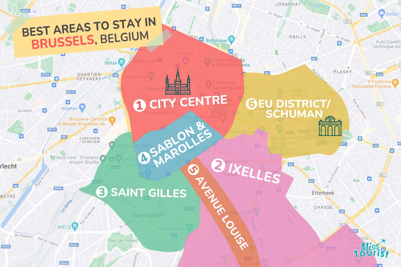 Where To Stay In Brussels | 6 TOP Areas & Hotels For 2024