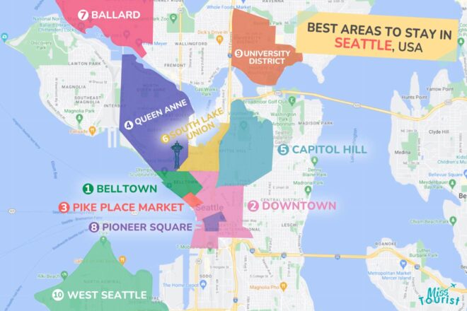 Where to Stay in Seattle | 10 AMAZING Areas for a 2024 Stay!