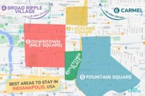 Where To Stay In Indianapolis 2024 Top 6 Areas W Hotels Where To Stay In Indianapolis MAP 210x140 