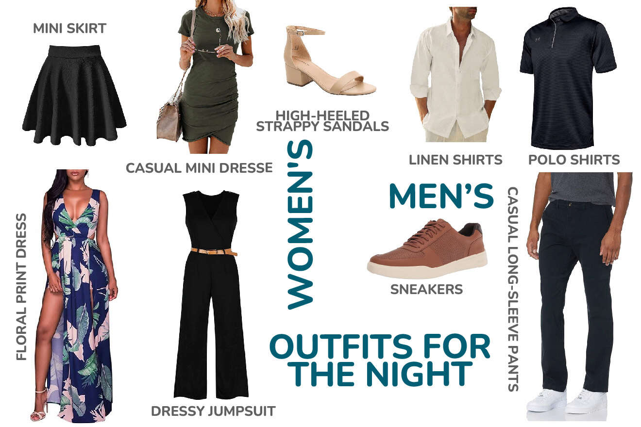 9. Outfits for a night out Cancun Packing List for Women