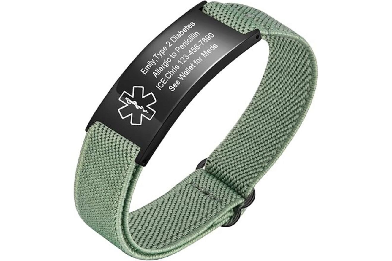 Emergency Contact Bracelet