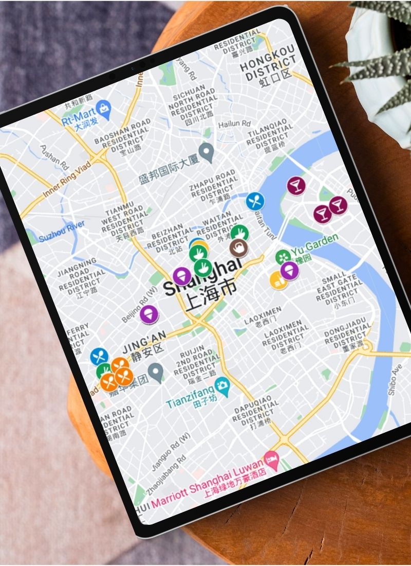 Shanghai Food Map Preview