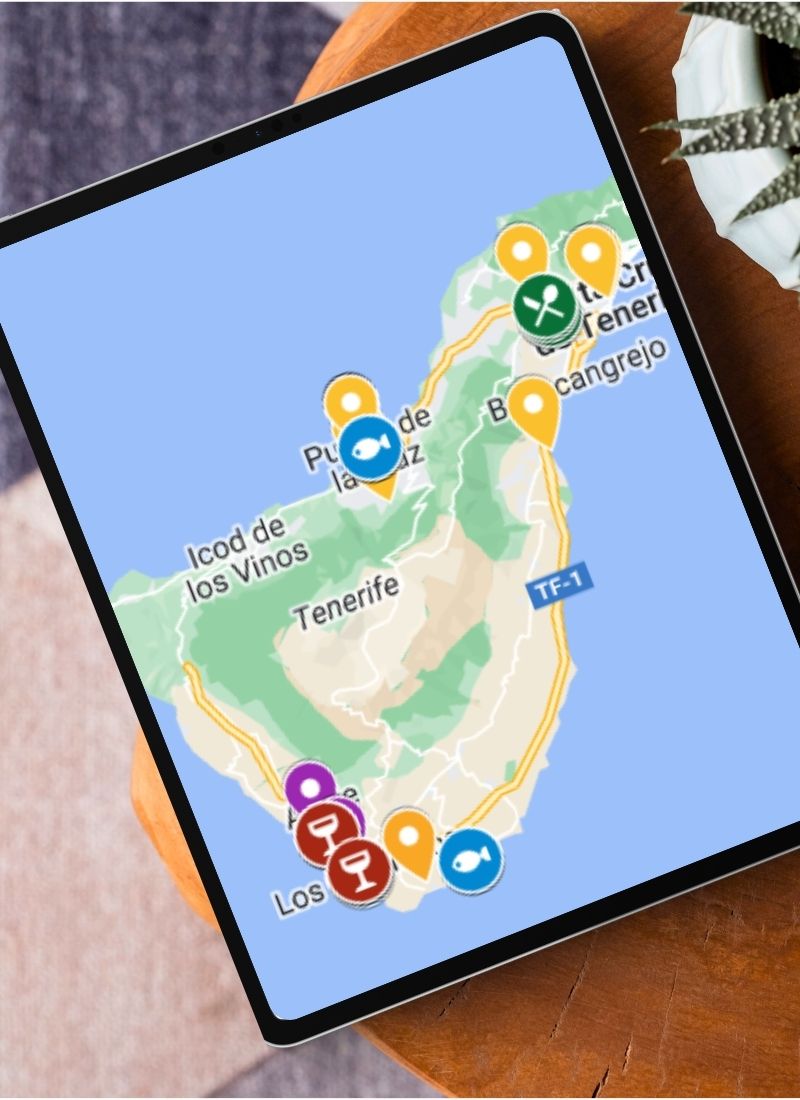 Tenerife Food Map Preview